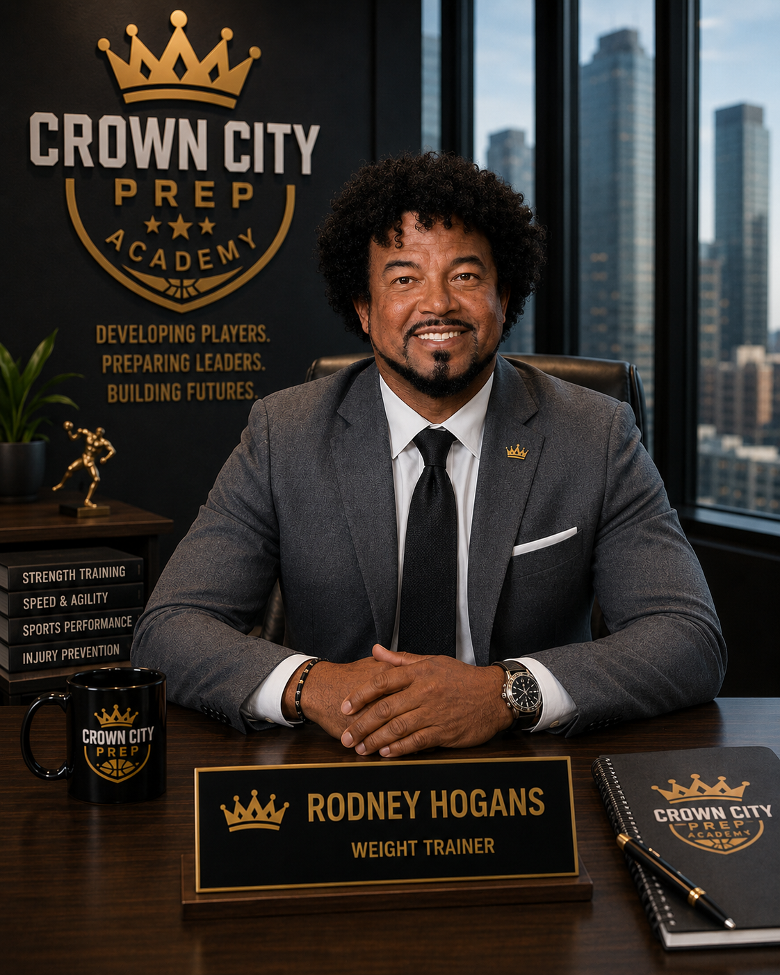 Rodney Hogans, Weight Trainer at Crown City Prep